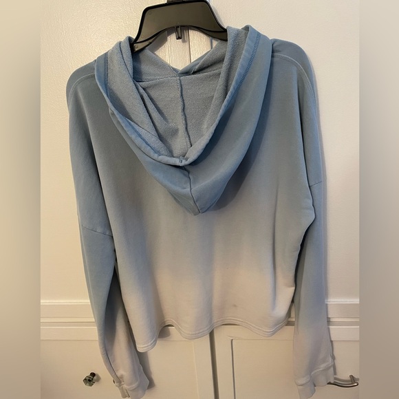 Roxy Women's Soft Blue Ombre Hoodie Sweatshirt - Picture 3 of 11